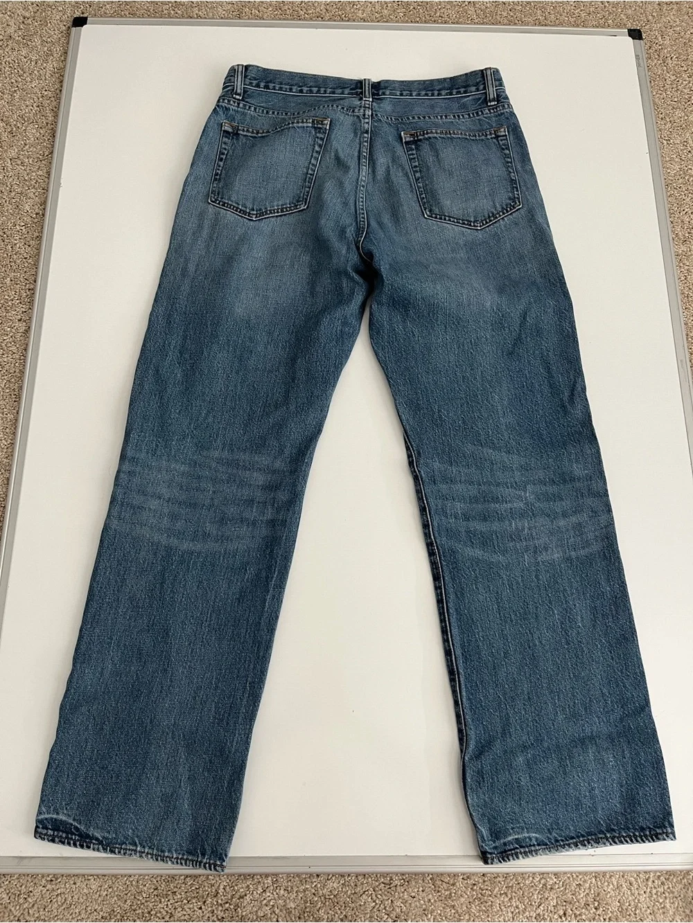 Vintage J. Crew Relaxed Fit Faded Blue Denim Jeans